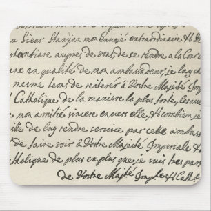 Alfombrilla De Ratón Letra de George I a Charles VI