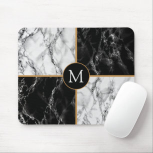 Alfombrilla De Ratón Letra personalizado almohadilla del ratón Mármol b