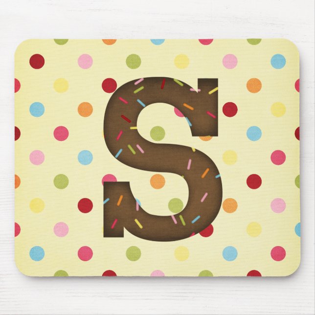 Alfombrilla De Ratón Letra S (Frente)