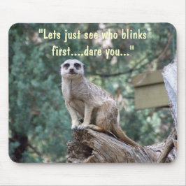 Alfombrilla De Ratón "Lets considera quién centella primero." mousepad.