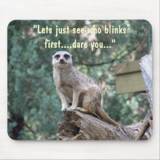 Alfombrilla De Ratón "Lets considera quién centella primero." mousepad.