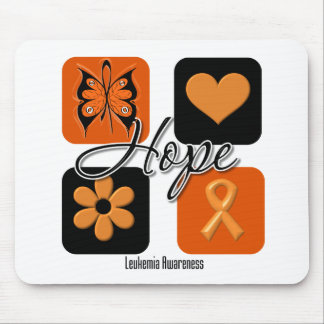 Alfombrilla De Ratón Leucemia Esperanza Amor Inspira Conciencia