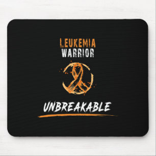 Alfombrilla De Ratón Leukemia Camisa Guerrera Leucemia Conciencia