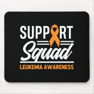 Alfombrilla De Ratón Leukemia Guerrero Apoyo Escuadrón Leucemia Cáncer