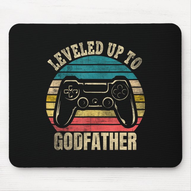 Alfombrilla De Ratón Levantado Al Juego De Video De Godfather 1 (Frente)