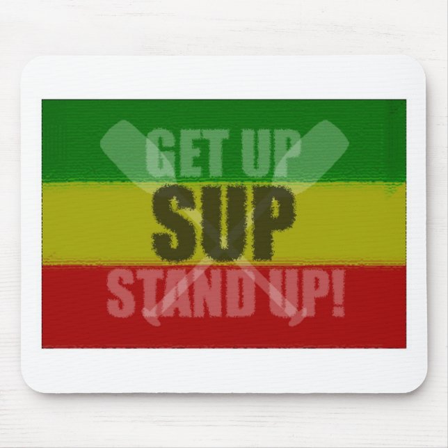 Alfombrilla De Ratón Levántate, SUP Mousepad (Frente)