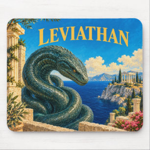 Alfombrilla De Ratón Leviatán, Monstruo de Fantasía Gótica