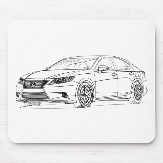 Alfombrilla De Ratón Lex ES300H 2013 (Frente)