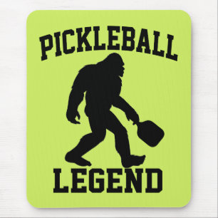 Alfombrilla De Ratón Leyenda de Pickleball Bigfoot Divertido
