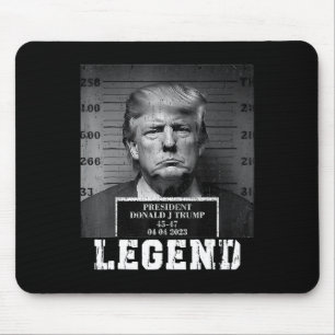 Alfombrilla De Ratón Leyenda del presidente de Trump 2024