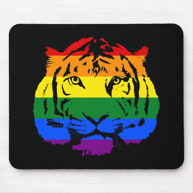 Alfombrilla De Ratón LGBT Tiger (Frente)