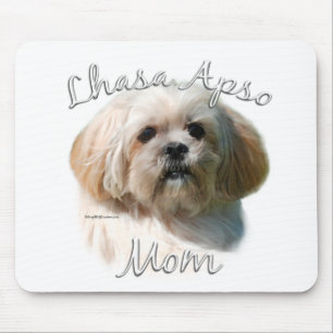 Alfombrilla De Ratón Lhasa Apso Mom 2