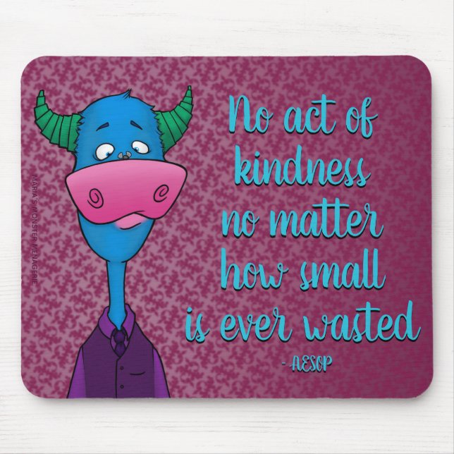 Alfombrilla De Ratón Liam, mousepad de w/quote (Frente)