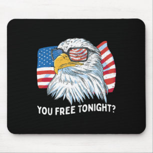 Alfombrilla De Ratón Liberen Esta Noche Ld Eagle 4 De Julio Día De La I