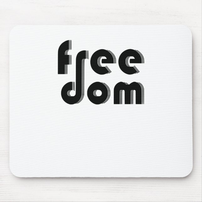 Alfombrilla De Ratón libertad (Frente)