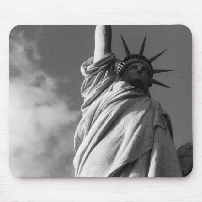 Alfombrilla De Ratón libertad b y w (Frente)