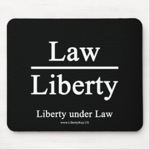 Alfombrilla De Ratón Libertad bajo la ley