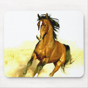 Alfombrilla De Ratón Libertad - Caballo Corriendo