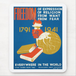 Alfombrilla De Ratón Libertad de expresión