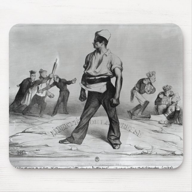 Alfombrilla De Ratón Libertad de prensa (Frente)