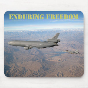 Alfombrilla De Ratón Libertad perdurable un KC-10 reabastece un Mousepa