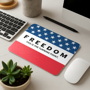 Alfombrilla De Ratón Libertad Un verdadero patriota