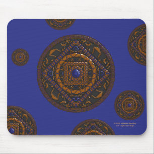 Alfombrilla De Ratón Libra Mandala Mousepad