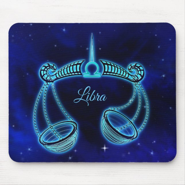 Alfombrilla De Ratón Libra Mouse Pad (Frente)