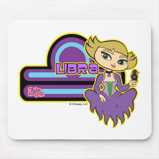 Alfombrilla De Ratón Libra Mousepad (Frente)