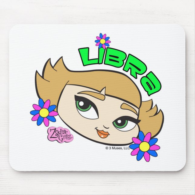 Alfombrilla De Ratón Libra Mousepad (Frente)