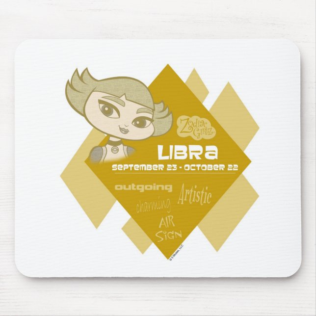 Alfombrilla De Ratón Libra Mousepad (Frente)