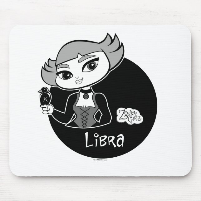 Alfombrilla De Ratón Libra Mousepad (Frente)
