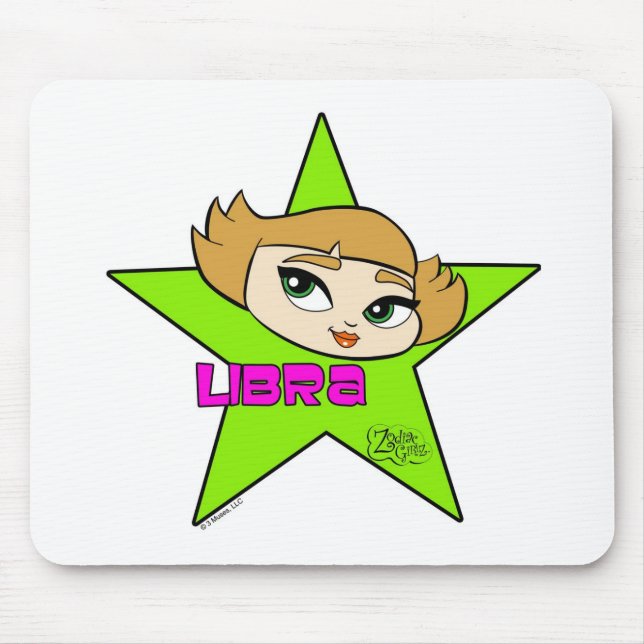 Alfombrilla De Ratón Libra Mousepad (Frente)