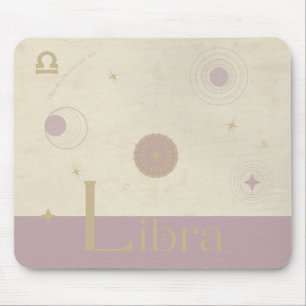 Alfombrilla De Ratón Libra Zodiac Mousepad
