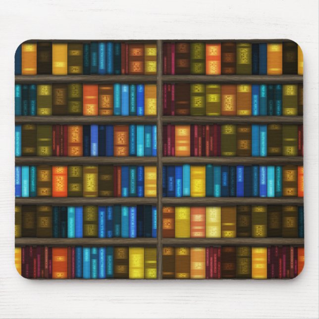 Alfombrilla De Ratón Librerías 1 Mousepad (Frente)