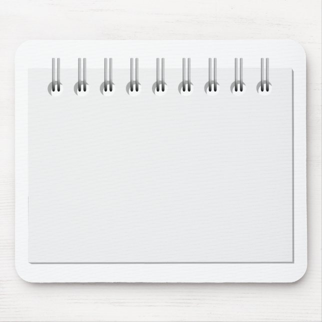 Alfombrilla De Ratón Libreta (Frente)