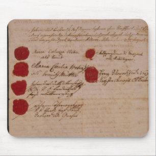 Alfombrilla De Ratón Libro de familia de Wolfgang, de Mozart y de Weber