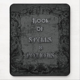 Alfombrilla De Ratón Libro de ortografías y pociones