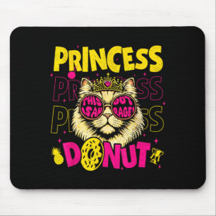 Alfombrilla De Ratón Libro divertido de Donut para hombre mujer
