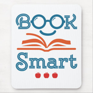 Alfombrilla De Ratón Libro Smart Funny Leyendo Lover Bookworm