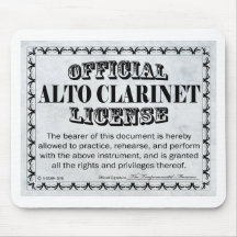 Licencia Alto Clarinet