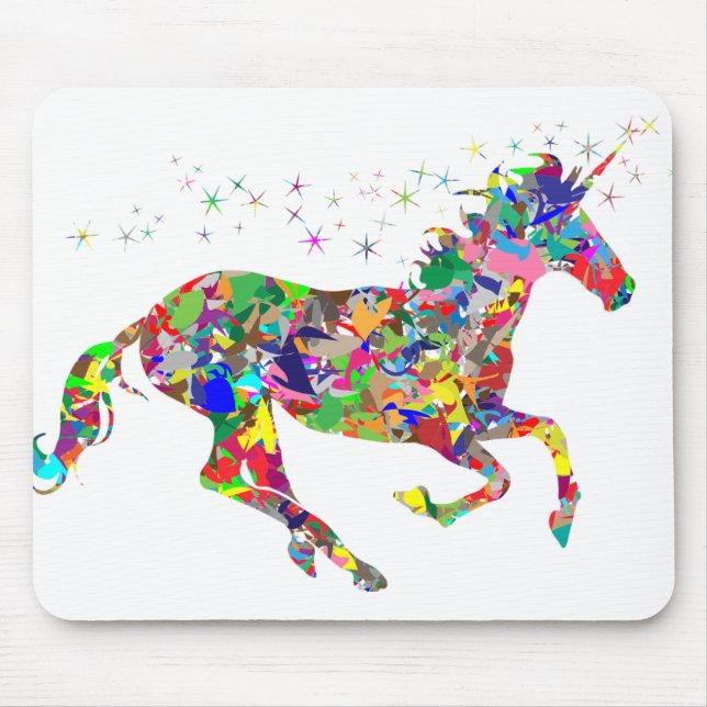 Alfombrilla De Ratón Licorne Rainbow (Frente)