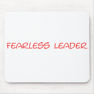 Alfombrilla De Ratón Líder audaz Mousepad - modificado para requisitos