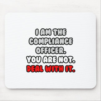 Alfombrilla De Ratón Lidiar con eso... Funny Compliance Officer