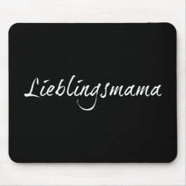 Alfombrilla De Ratón Lieblingsmama - weiß 00001