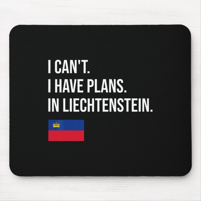 Alfombrilla De Ratón Liechtenstein  (Frente)