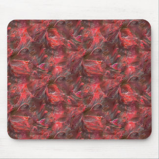 Alfombrilla De Ratón Ligero alivio en textura recubierta de cera roja