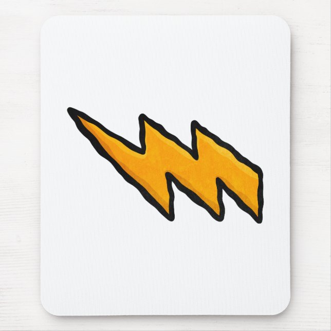 Alfombrilla De Ratón Lightning bolt (Frente)