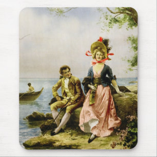 Alfombrilla De Ratón "Ligue el au Bord de la Mer" por Hipólito Lucas