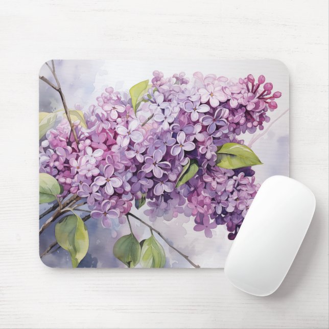Alfombrilla De Ratón Lilacs (Con ratón)